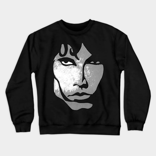 Jim Morrison The Doors Crewneck Sweatshirt by LosFutbolko